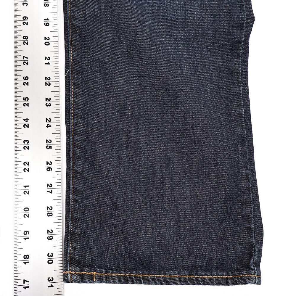 LUCKY BRAND Men's Size 48x32 Barite 410 Athletic Fit Dark Wash Denim Jeans - Picture 9 of 10